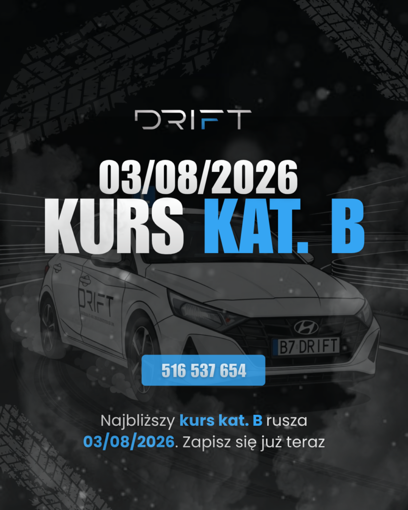 03/08/2026 Najbliższy Kurs Kat. B